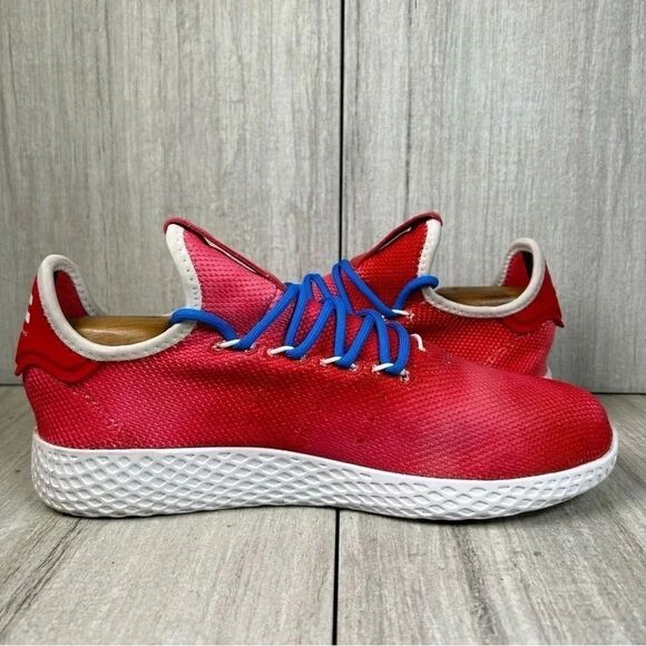 Adidas Pharrell Williams Tennis HU Holis Festival Scarlet Cloud Knit Mens Size 7 - Picture 4 of 10